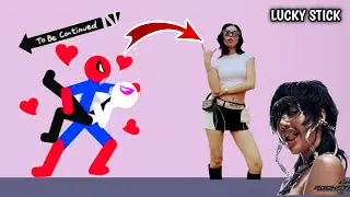 Lisa Rockstar vs Spiderstickman Funny Moments and Epic Moments / Stickman Dismounting