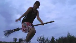 Полёт на метле