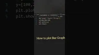 how to plot Bar Graph || bar graph || plot Bar Graph using bar graph || data visualization