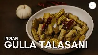 🇮🇳 Green Brinjal Stir Fry: A Konkani-inspired dish named 'Gulla Talasani'
