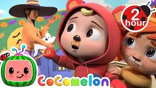 Halloween Day At JJ's School🦇 CoComelon Nursery Rhymes and Kids Songs | 2 HOURS | After School Club