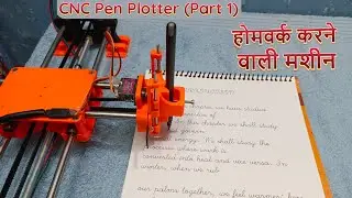 CNC  Pen Plotter Part 1 | Drawing & Writing Machine | Assembling Video| ElectroCSE