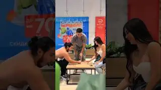 rock paper scissors game with prizes of revealing clothes 🤭🤭⁉️ 