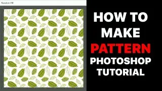 how to create a pattern by photoshop beginner tutorial