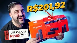 FIRE TV STICK, TV BOX e STICKS MUITO BARATOS com ESTES CUPONS!
