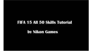 FIFA 15 [Обучение финтам]