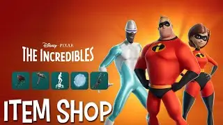 FORTNITE - The Incredibles Skins - Item Shop Preview
