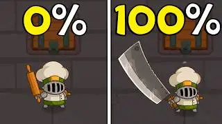 I completed Chef Knight with 100% Achievements.