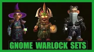 Gnome Warlock Transmog | 5 Creative WoW Sets [Wod 7.0.3]