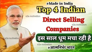 Top 4 Indian Direct Selling Companies of 2023 | made in india | mlm companies india | direct selling