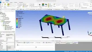 Finite Element Analysis of Table using ANSYS