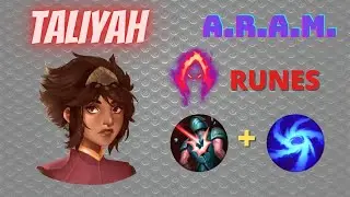 Taliyah League of Legends Taliyah ARAM Taliyah best build Taliyah guide and gameplay