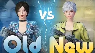 my old character vs new look🤩