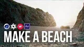 Octane Render - Make a Beach in 40 Minutes | VFXHUT