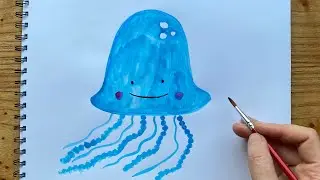 Как нарисовать МЕДУЗУ