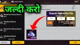 DIAMOND REDEEM CODE 😍|HOW TO GET DIAMOND IN FREE FIRE