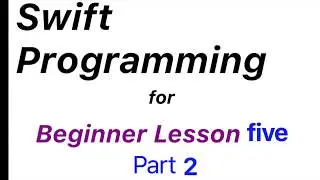 Optionals in Swift  (Lesson 5 Part2)