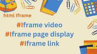 HOW TO CREATE HTML RESPONSIVE IFRAMES |WHAT IS IFRAME VIDEO| EXAMPLE OF PAGE DISPLAY IFRAME|EXAMPLE