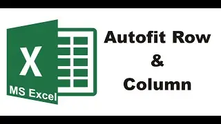 Autofit Row & Column in excel | Tech Pouch