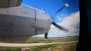 АН-26 перелёт Анадырь - Провидения Чукотка