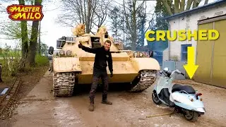 TANK VS SCOOTER!