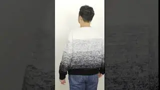 Джемпер Градиент. Нулевой реглан #shorts