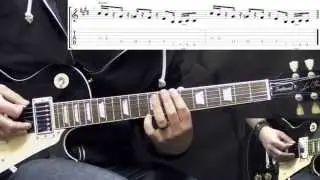 Black Sabbath - Iron Man - Metal Guitar Rhythm Lesson (with Tabs)