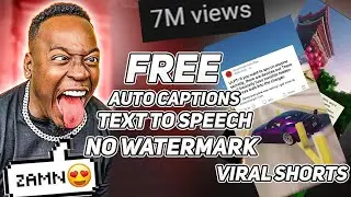How To Make AI Generated Reels For Free | Auto Caption | Text to Speech | No Watermark