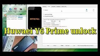 huawei y6 prime frp lock remove sp flash tool