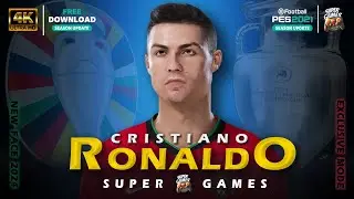 Cristiano Ronaldo | New Face EURO 2024 | Sider ◆ CPK | PES 2021 | All Patches