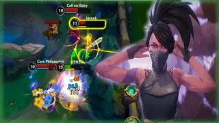 AKALI BROKE IN SEASON 7 MID LANE GAMEPLAY