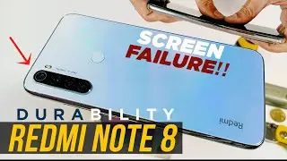 The Durability Test that killed REDMI NOTE 8 2021 Display - Strong yet how did it fail?