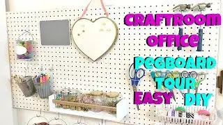 CRAFTROOM OFFICE ORGANIZATION AND EASY DIY | HIP 'N CREATIVE