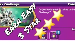 Clash Of Clan New Spooky Challenge Earn Easy 3 Star | Clash Of Clan