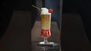 Przepis na deserową kawę z truskawkami ☕️🍓 niespodziewane połączenie #przepis #kawa #truskawki