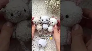 МК «Плюшевое трио». Для покупки пиши мне в соцсетях KNITBYMARYNIK