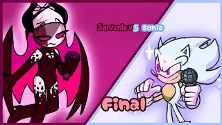 Friday Night Funkin gospel, But Lucifer Sarvente vs Hyper Sonic Final