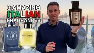 3 perfumes Italianos extraordinarios