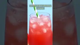 Raspberry Tom Collins Cocktail Recipe