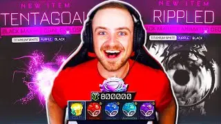 OPENING ONLY CHROMATIC CUPS IN ROCKET LEAGUE WITH NEARLY ONE MILLION TOURNAMENT CREDITS!