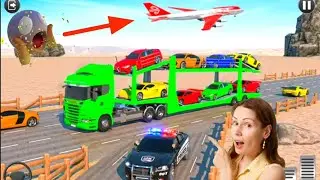 Crazy Car Transport Truck | New Offroad Driving Game | FM Rasul Gamer .