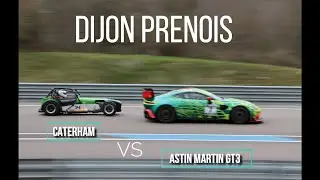 Dijon Prenois : ASTON MARTIN GT4 vs CATERHAM