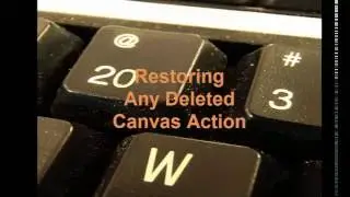 Canvas - Restoring Deleted Files