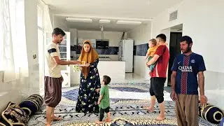 Jamshid and Atabek's heartfelt meeting with Hashem and Ashraf،Mahyar's great joy at seeing his uncle