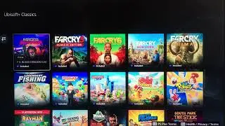 PS5 UBISOFT+ сентябрь