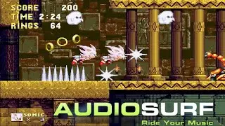 Audiosurf#56 Sonic 3 and Knuckles Sandopolis Zone Act 2