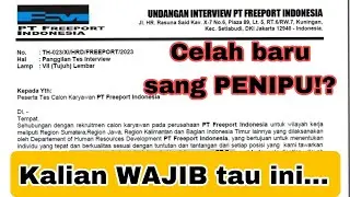 Dapat Undangan Interview dari PT Freeport Indonesia !?