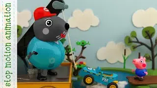 sunken car, Peppa Pig 2020