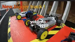 First time running 4wd 1/10 scale yokomo yz 4sf New track !