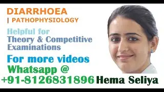 DIARRHOEA | PATHOPHYSIOLOGY